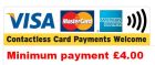 We accept card payments
