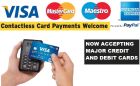 We accept card payments